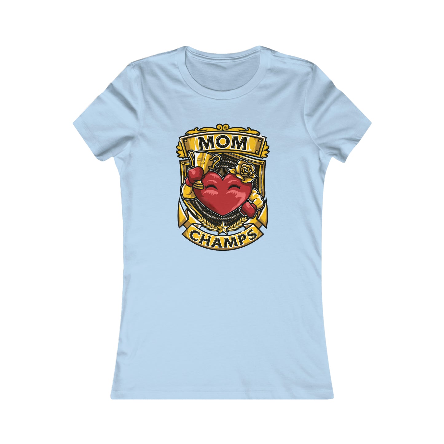 Mom Champs! Women's Favorite Tee (Bella+Canva)