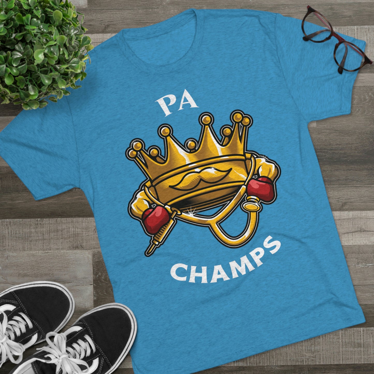 PA CHAMPS - PREMIUM SOFT - Unisex Tri-Blend Crew Tee (Next Level 6010)