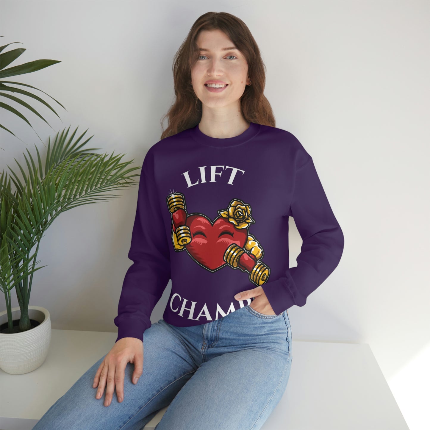 Lift Champs! - Unisex Heavy Blend™ Crewneck Sweatshirt