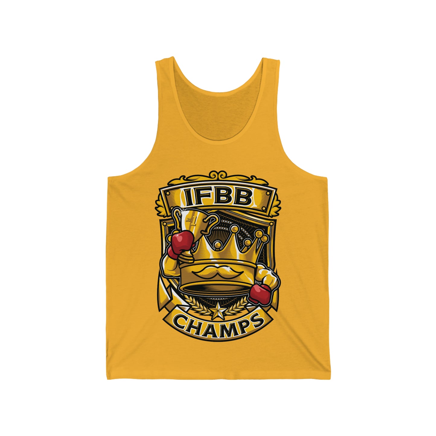 IFBB CHAMPS - PREMIUM SOFT - Unisex Jersey Tank (Bella+Canvas 3480)