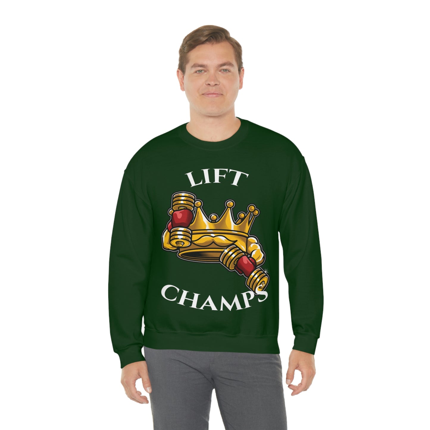 Lift Champs! - Unisex Heavy Blend™ Crewneck Sweatshirt