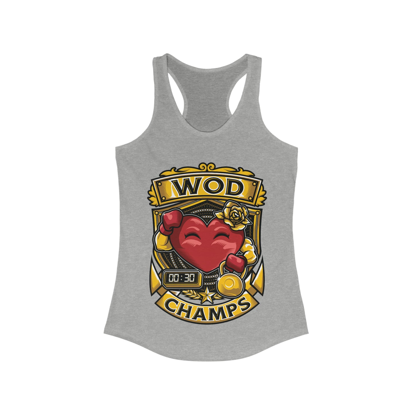 WOD CHAMPS - Women's Ideal Racerback Tank