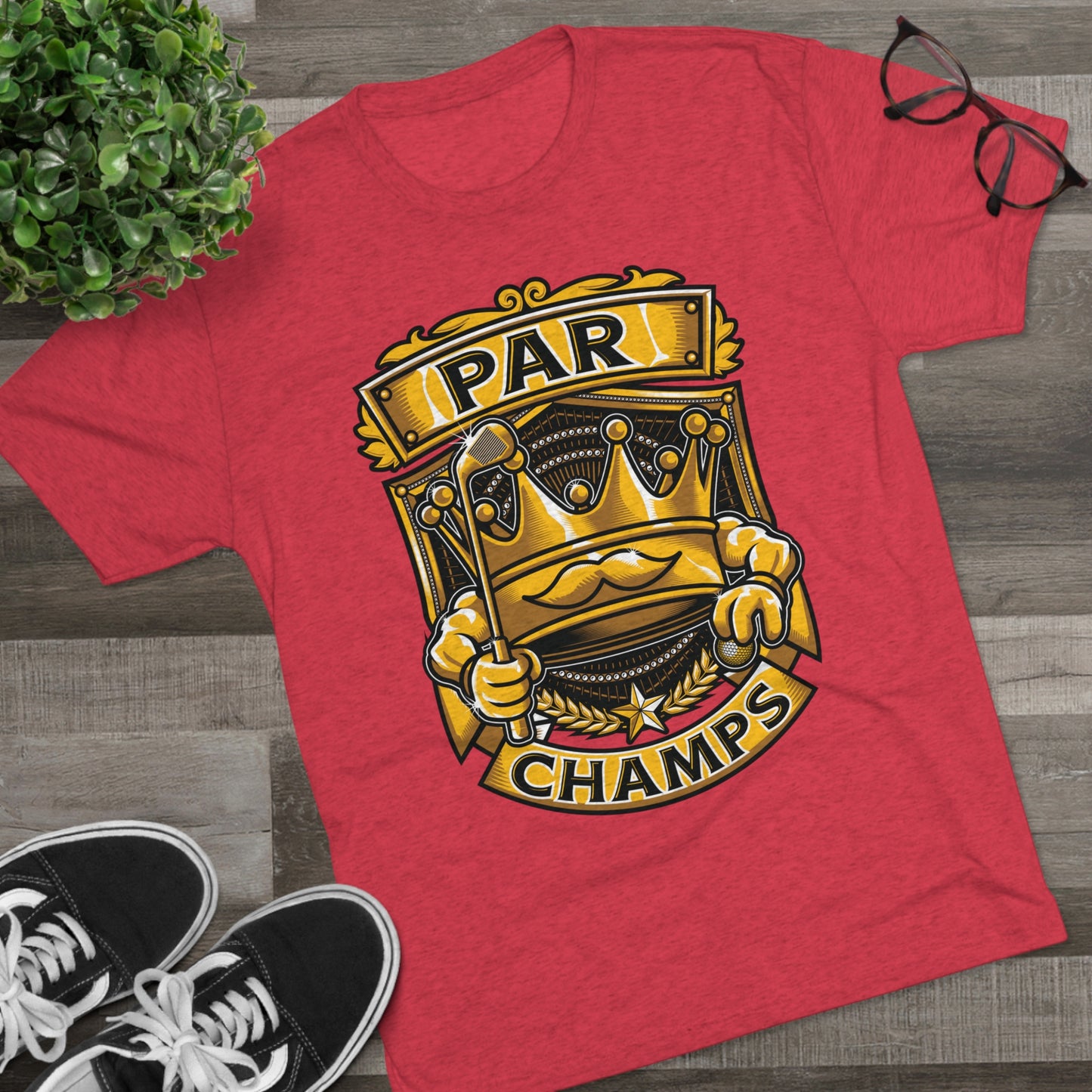 PAR CHAMPS - PREMIUM SOFT - Unisex Tri-Blend Crew Tee (Next Level 6010)