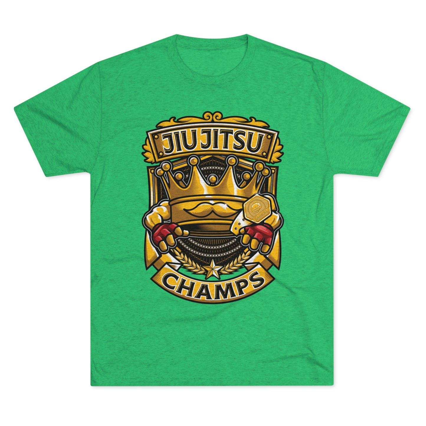 JIUJITSU CHAMPS - PREMIUM SOFT - Unisex Tri-Blend Crew Tee (Next Level 6010)
