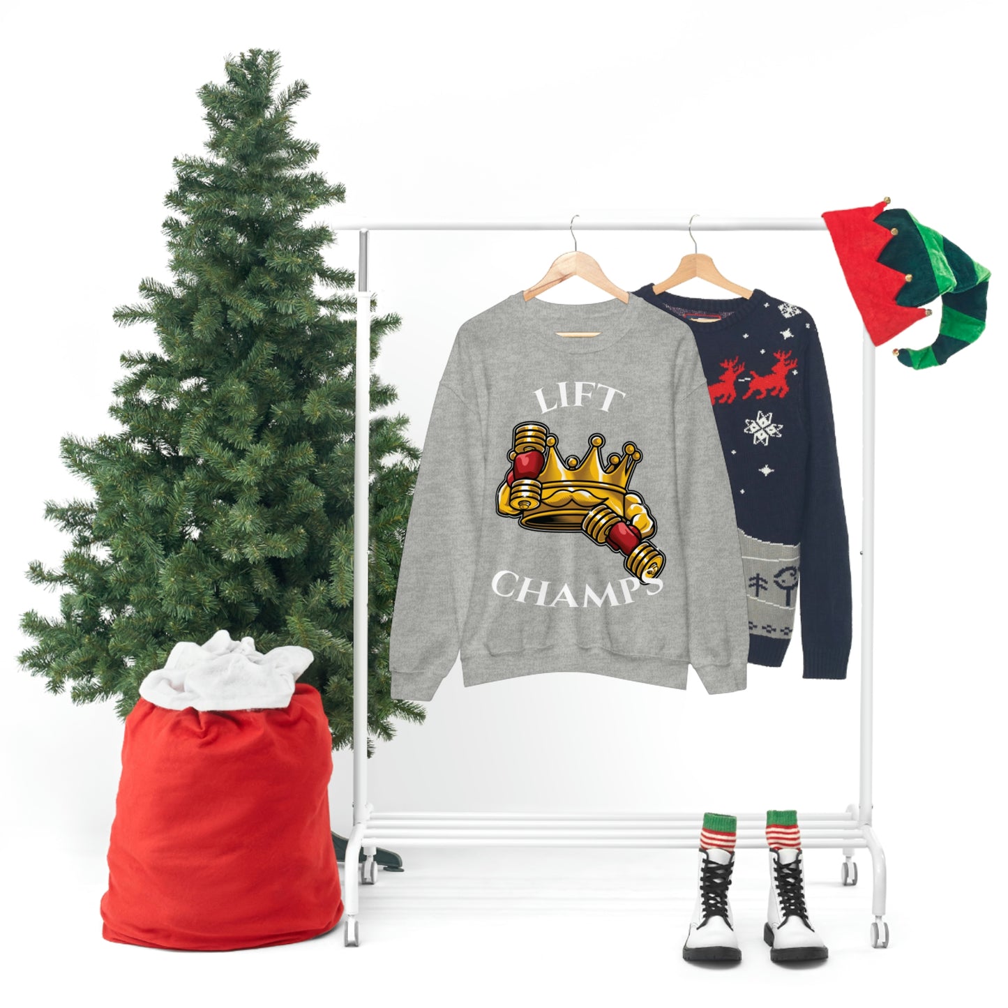 Lift Champs! - Unisex Heavy Blend™ Crewneck Sweatshirt
