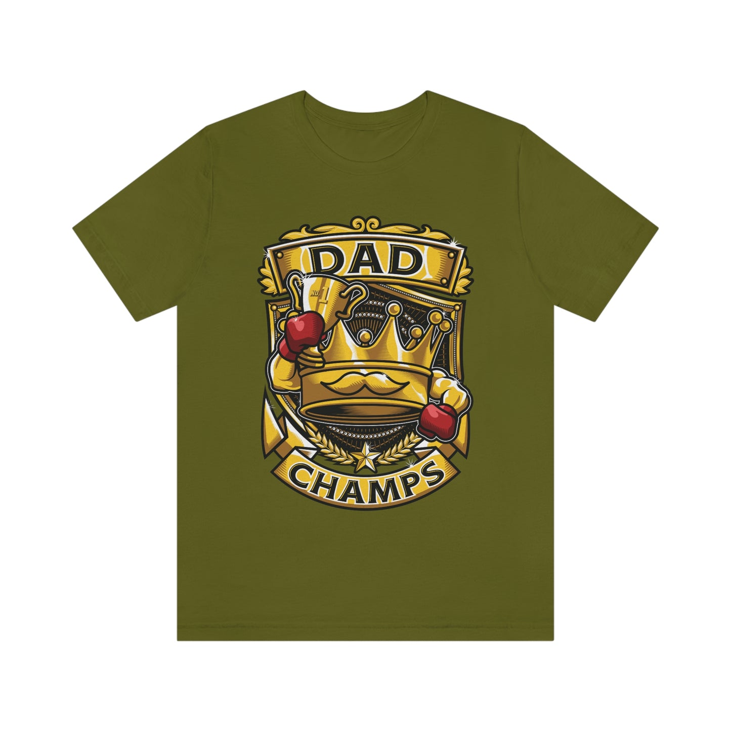 Dad Champs! - Unisex Jersey Short Sleeve Tee (Canvas-Bella)