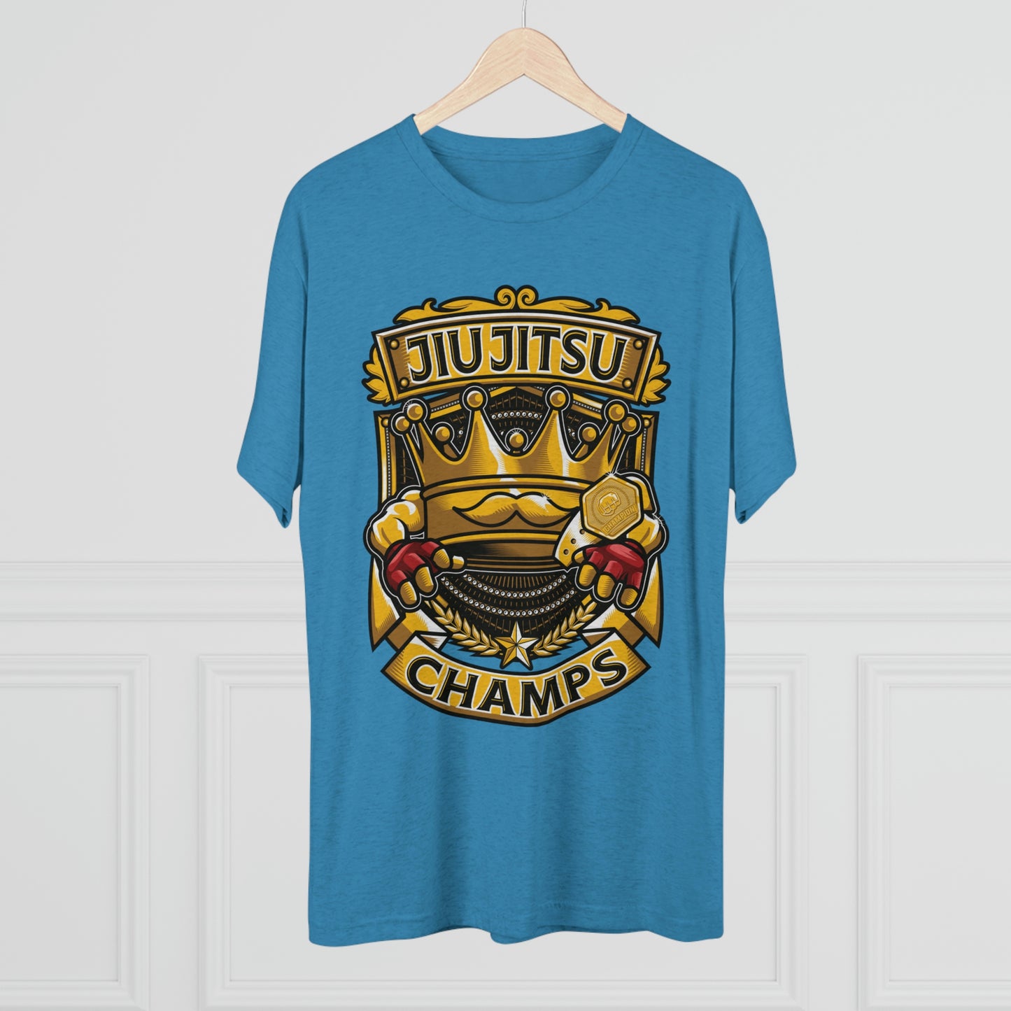 JIUJITSU CHAMPS - PREMIUM SOFT - Unisex Tri-Blend Crew Tee (Next Level 6010)