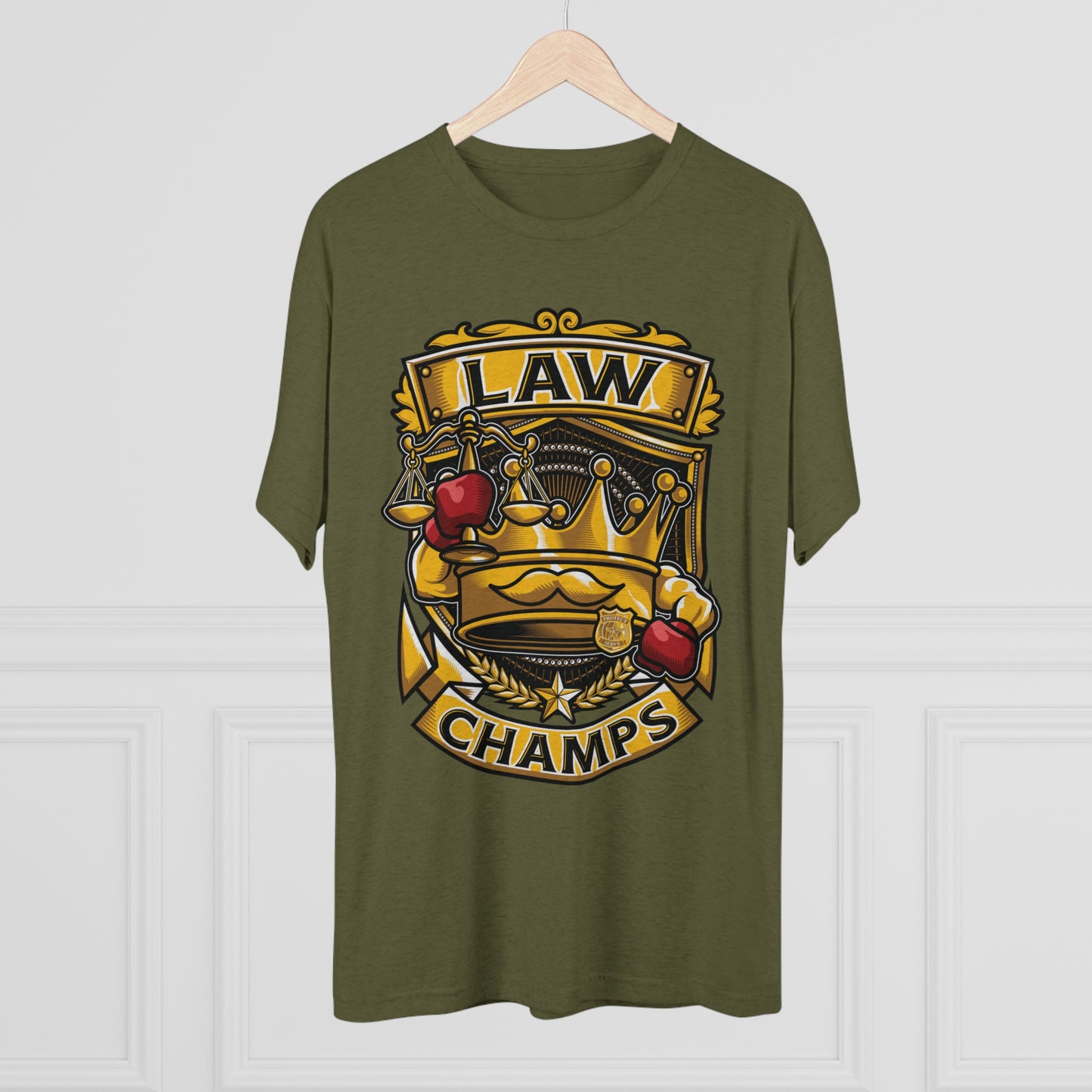 LAW CHAMPS - PREMIUM SOFT - Unisex Tri-Blend Crew Tee (Next Level 6010)