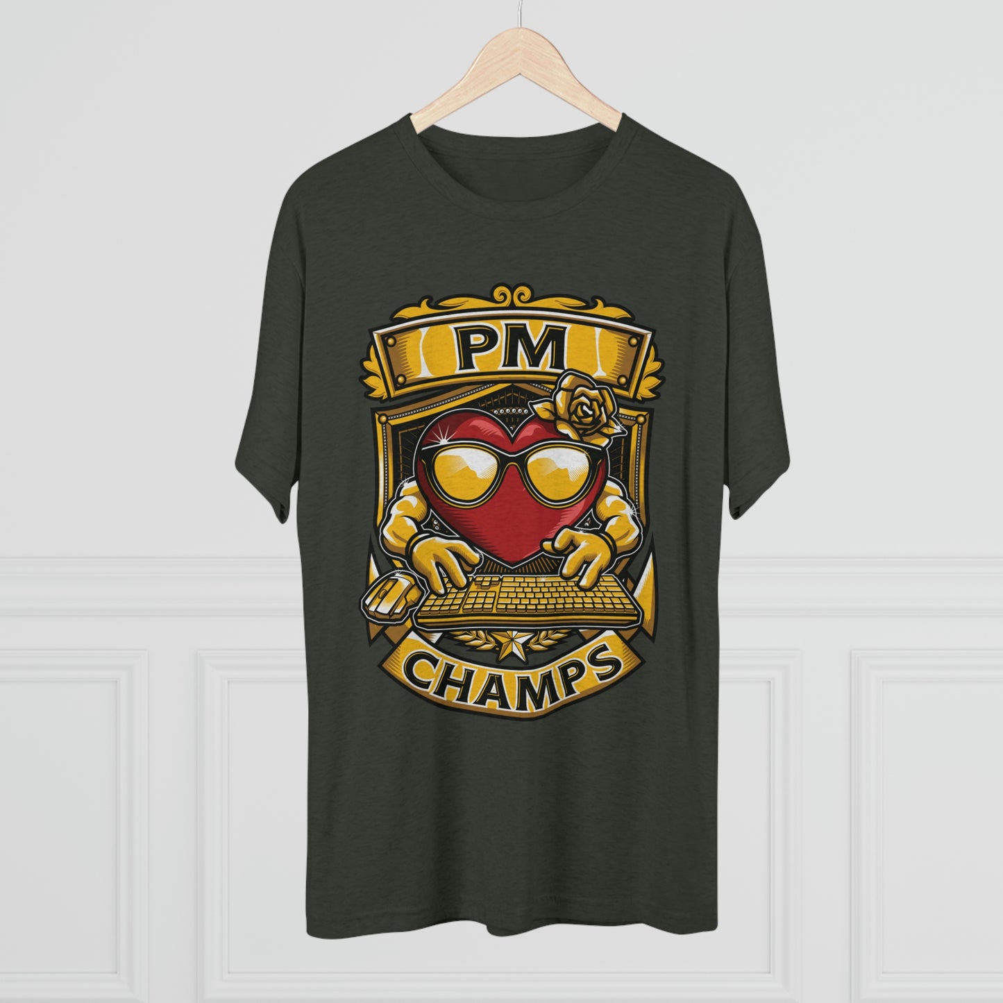 PM CHAMPS - PREMIUM SOFT - Unisex Tri-Blend Crew Tee (Next Level 6010)