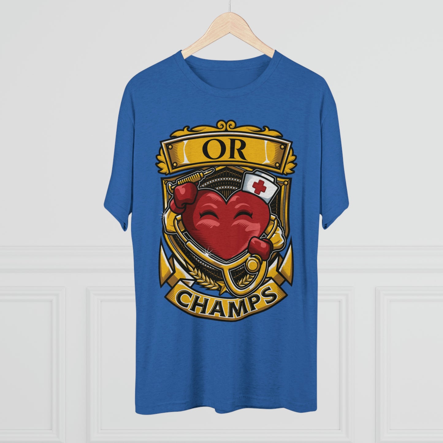 OR CHAMPS - PREMIUM SOFT - Unisex Tri-Blend Crew Tee (Next Level 6010)