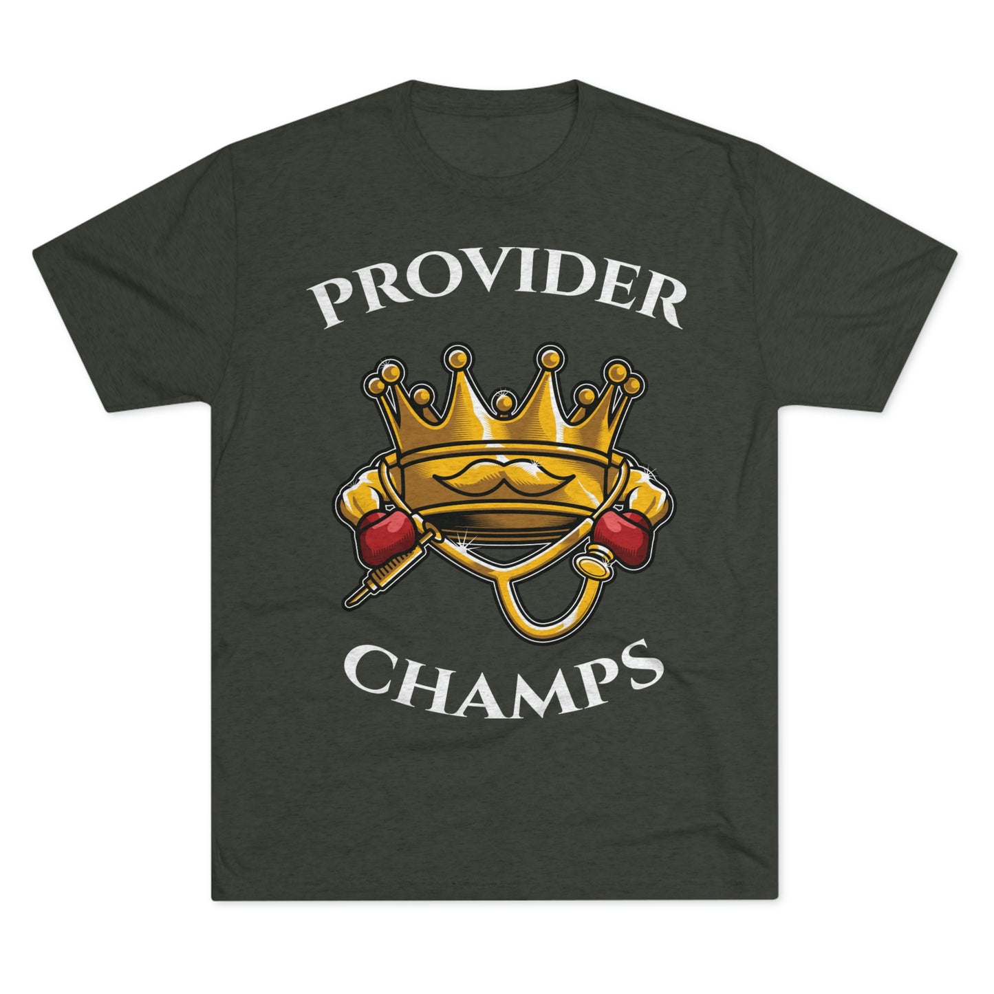 PROVIDER CHAMPS - PREMIUM SOFT - Unisex Tri-Blend Crew Tee (Next Level 6010)
