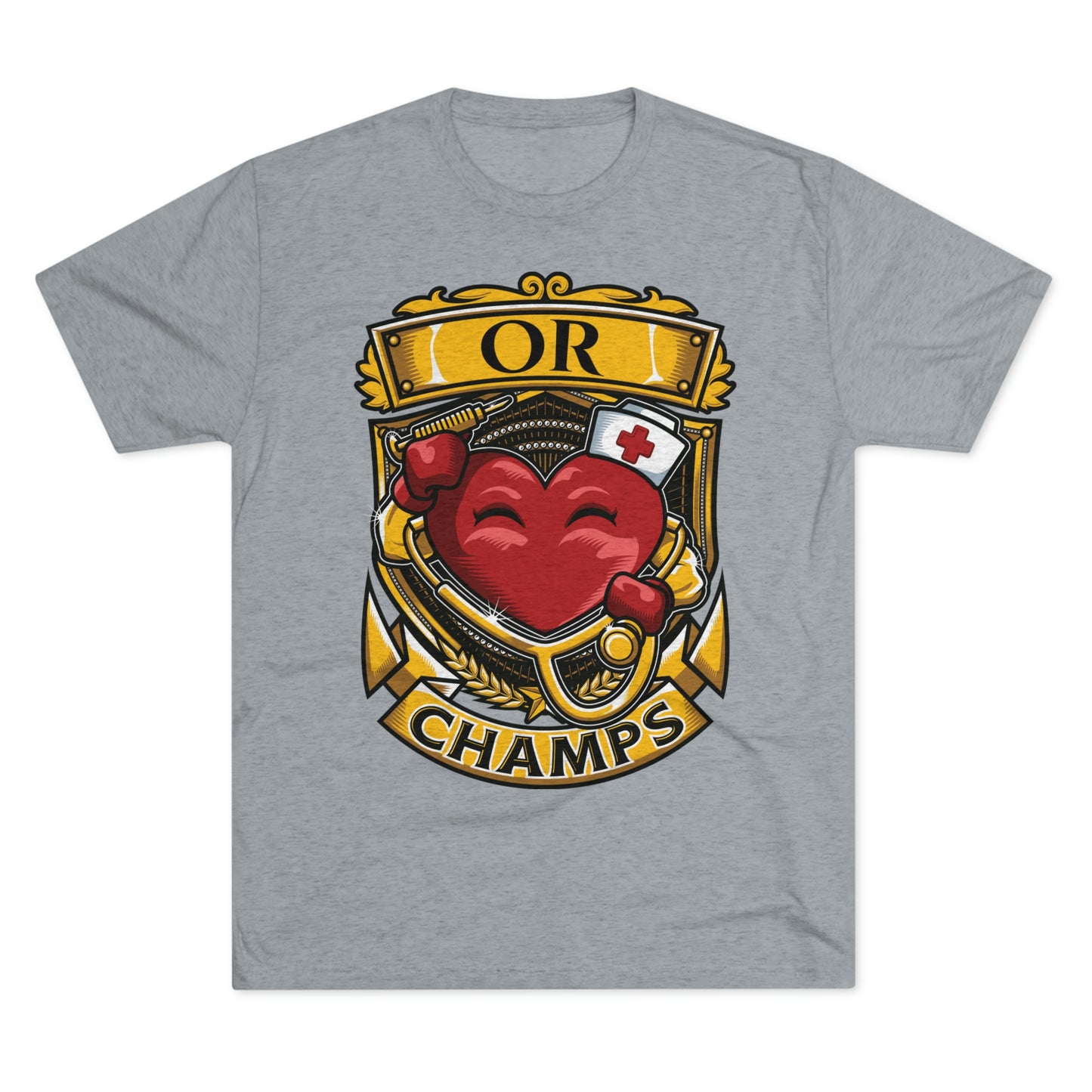 OR CHAMPS - PREMIUM SOFT - Unisex Tri-Blend Crew Tee (Next Level 6010)