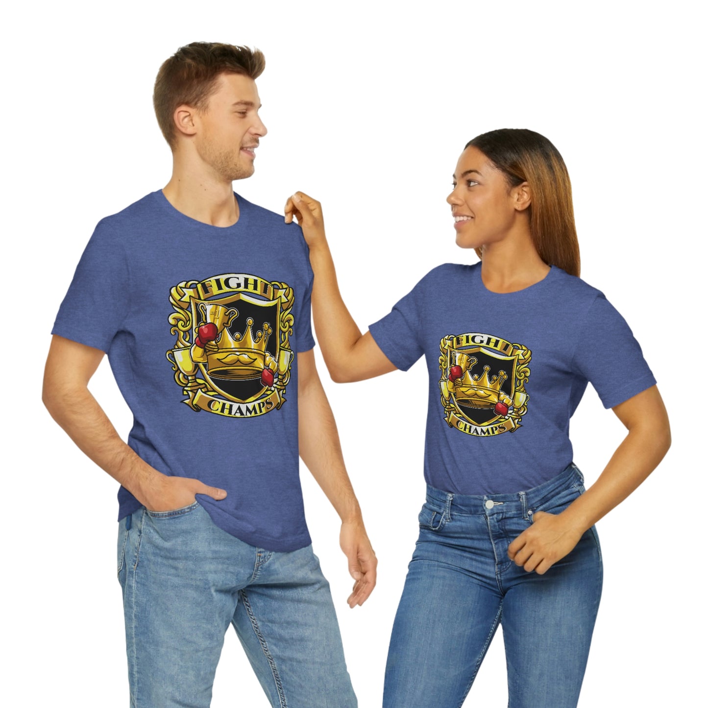 Fight Champs! Unisex Jersey Short Sleeve Tee (Bella+Canvas)