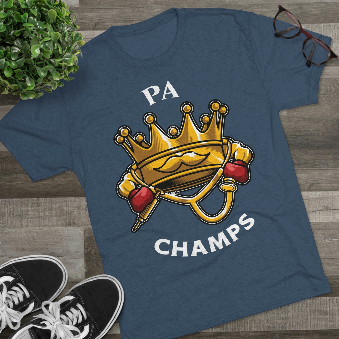 PA CHAMPS - PREMIUM SOFT - Unisex Tri-Blend Crew Tee (Next Level 6010)