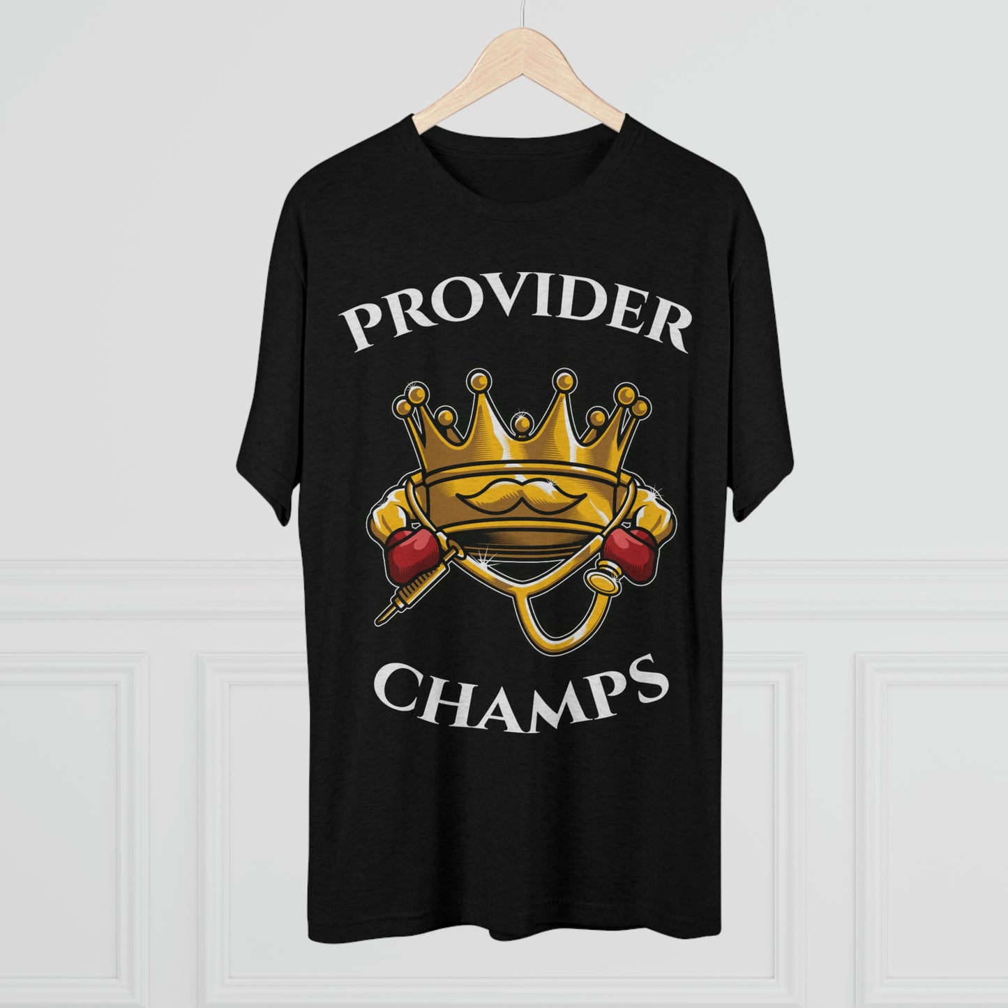 PROVIDER CHAMPS - PREMIUM SOFT - Unisex Tri-Blend Crew Tee (Next Level 6010)