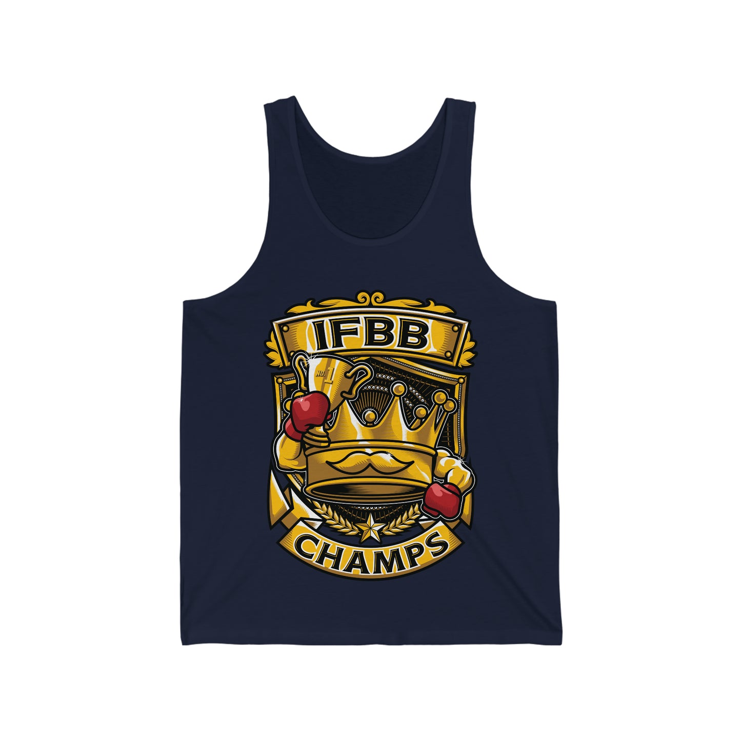 IFBB CHAMPS - PREMIUM SOFT - Unisex Jersey Tank (Bella+Canvas 3480)