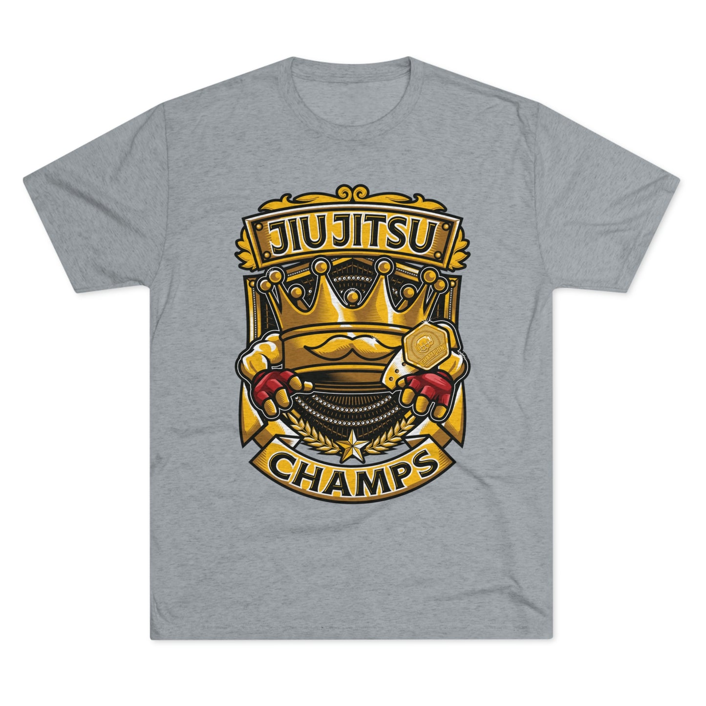 JIUJITSU CHAMPS - PREMIUM SOFT - Unisex Tri-Blend Crew Tee (Next Level 6010)
