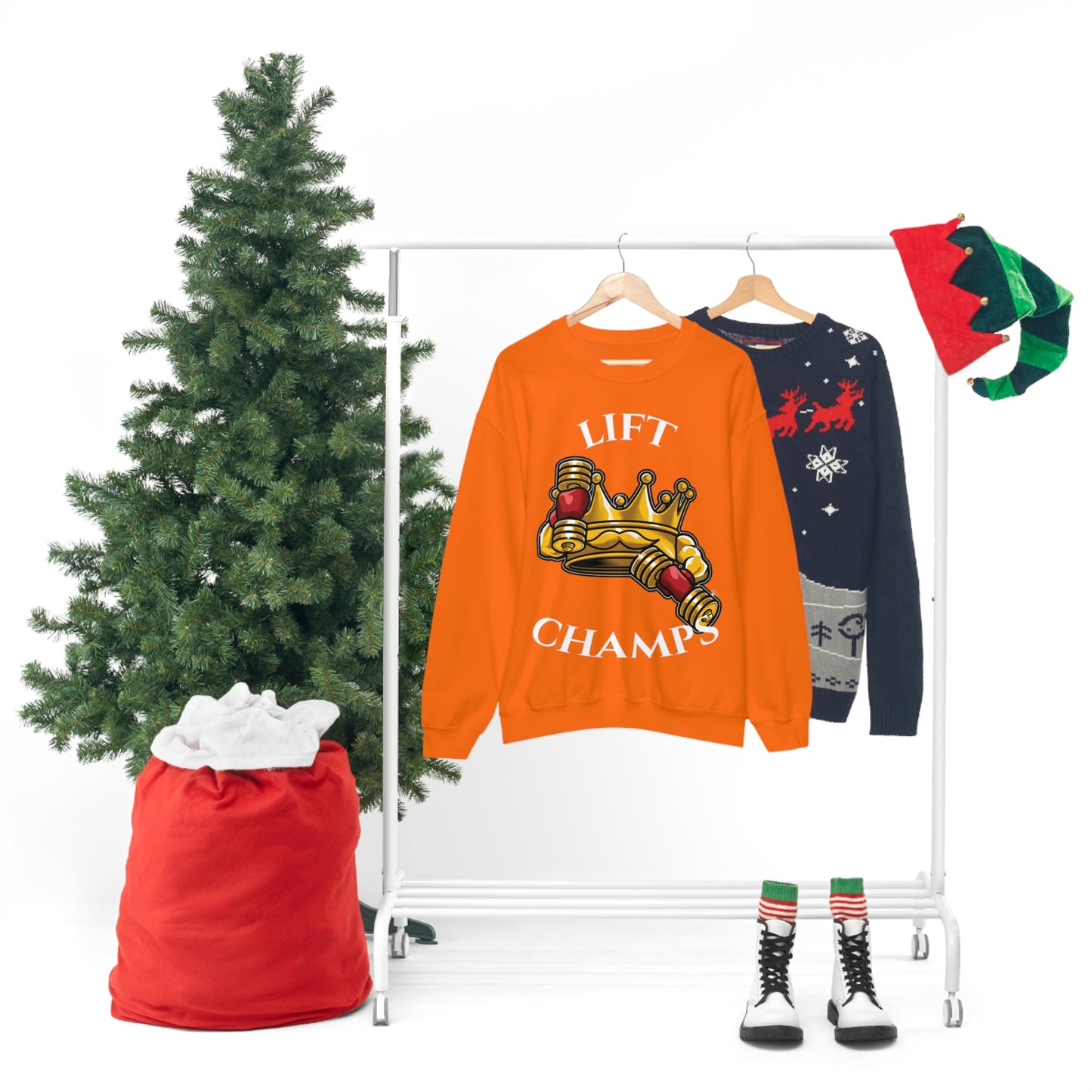 Lift Champs! - Unisex Heavy Blend™ Crewneck Sweatshirt
