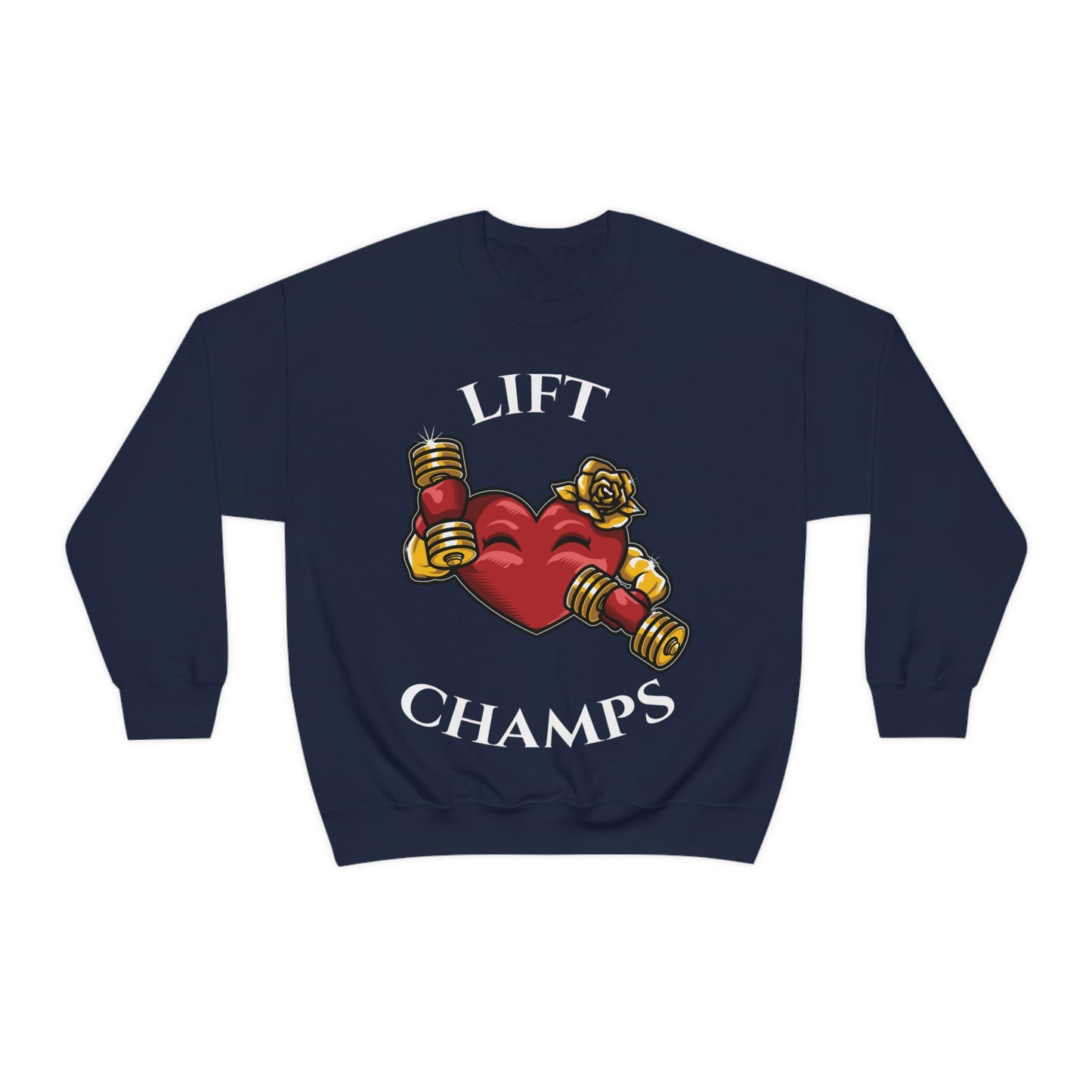 Lift Champs! - Unisex Heavy Blend™ Crewneck Sweatshirt
