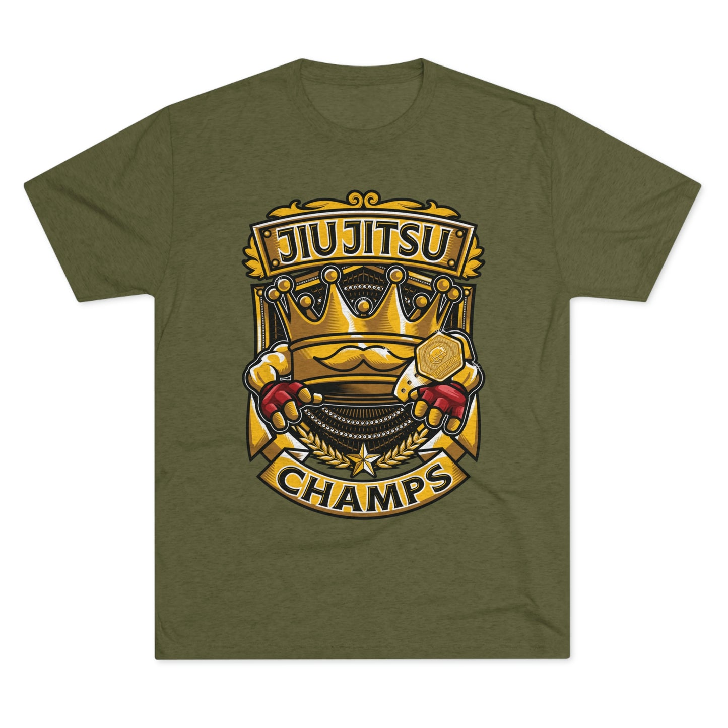 JIUJITSU CHAMPS - PREMIUM SOFT - Unisex Tri-Blend Crew Tee (Next Level 6010)