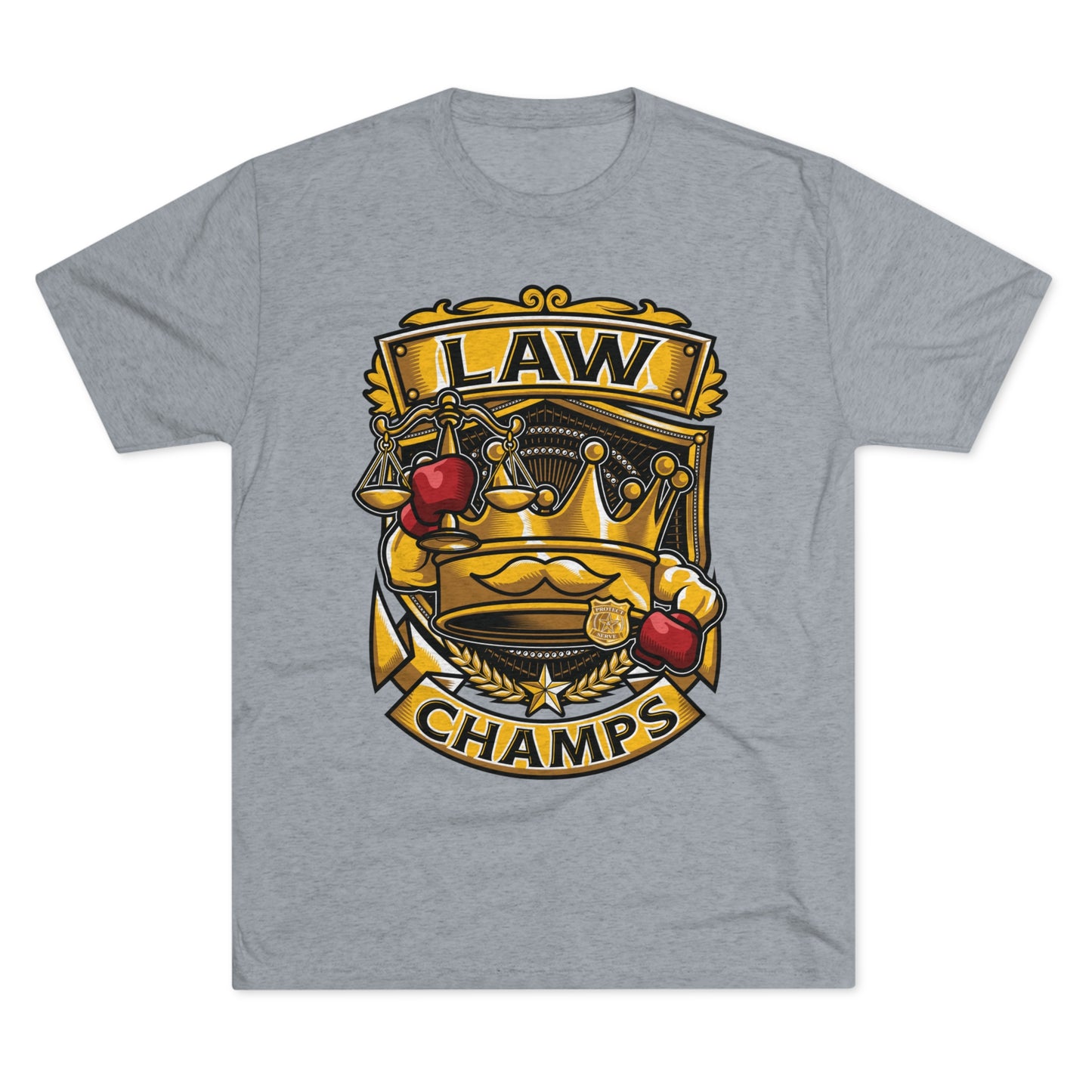 LAW CHAMPS - PREMIUM SOFT - Unisex Tri-Blend Crew Tee (Next Level 6010)