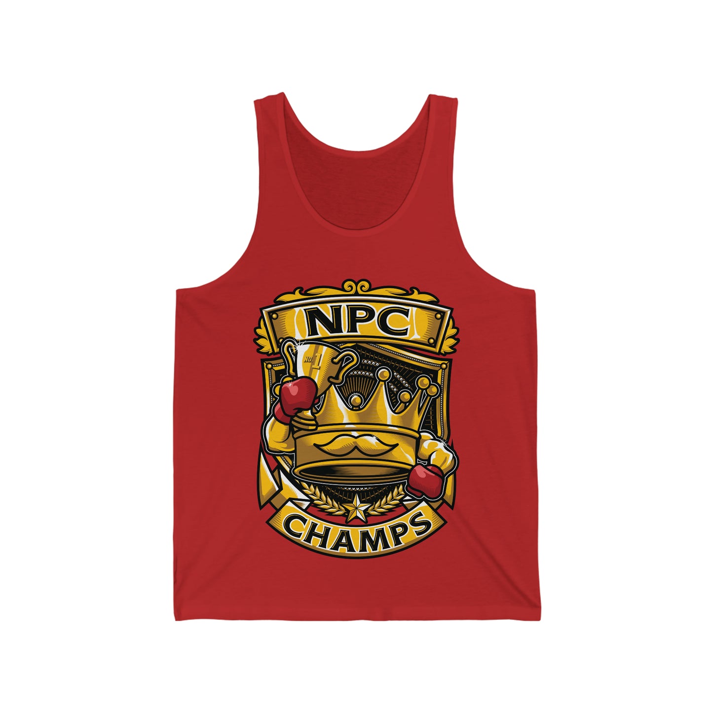 NPC CHAMPS - PREMIUM SOFT - Unisex Jersey Tank (Bella+Canvas 3480)