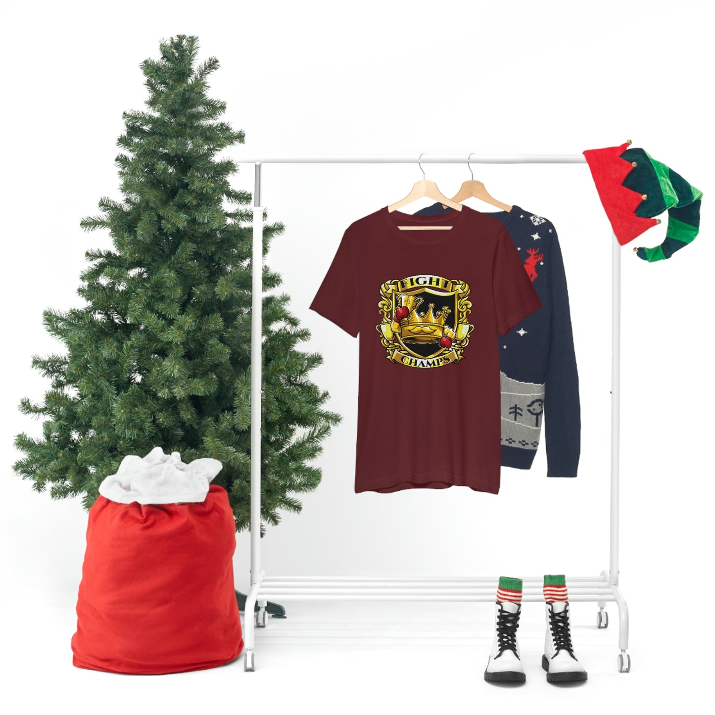 Fight Champs! Unisex Jersey Short Sleeve Tee (Bella+Canvas)