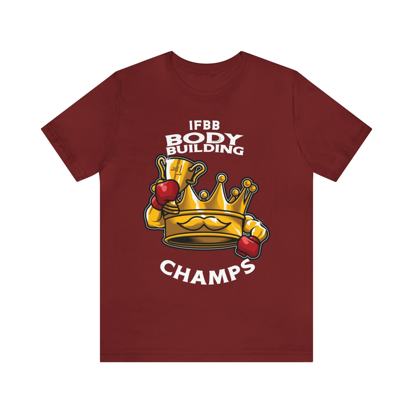 IFBB BODY BUILDING CHAMPS (v2) - Unisex Jersey Short Sleeve Tee (Bella+Canvas)