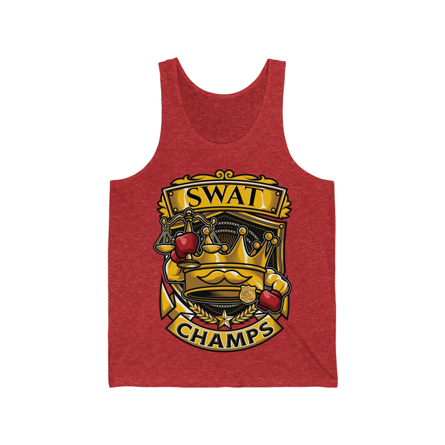 SWAT CHAMPS - PREMIUM SOFT - Unisex Jersey Tank (Bella+Canvas 3480)