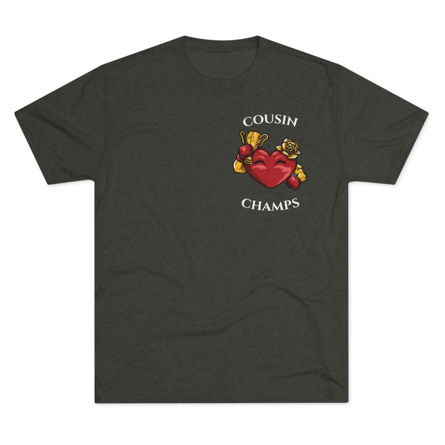 COUSIN CHAMPS - PREMIUM SOFT - Unisex Tri-Blend Crew Tee (Next Level 6010)