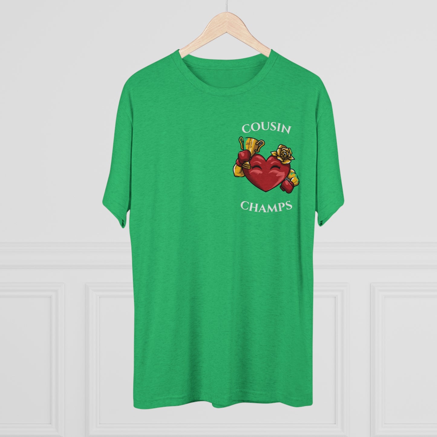 COUSIN CHAMPS - PREMIUM SOFT - Unisex Tri-Blend Crew Tee (Next Level 6010)