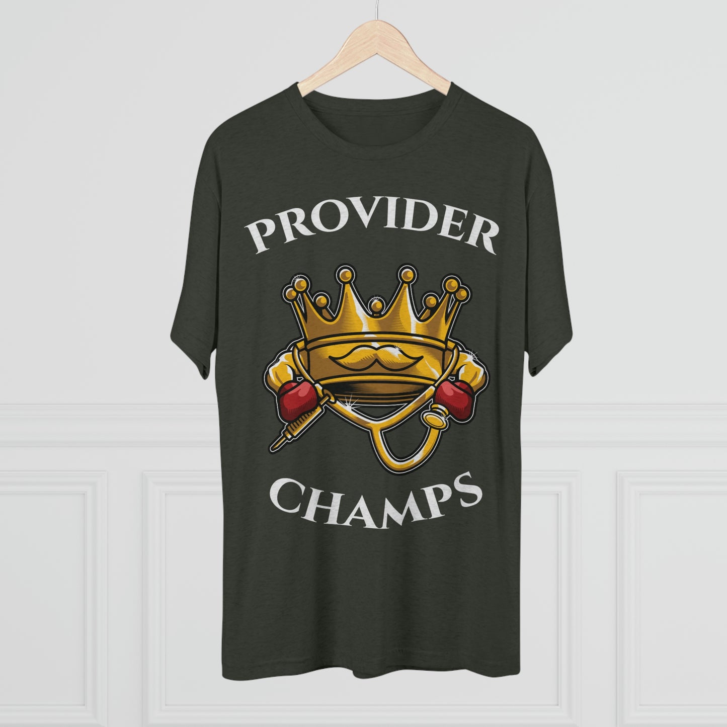 PROVIDER CHAMPS - PREMIUM SOFT - Unisex Tri-Blend Crew Tee (Next Level 6010)