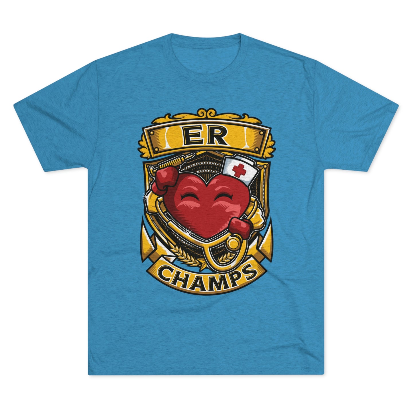 ER CHAMPS - PREMIUM SOFT - Unisex Tri-Blend Crew Tee (Next Level 6010)