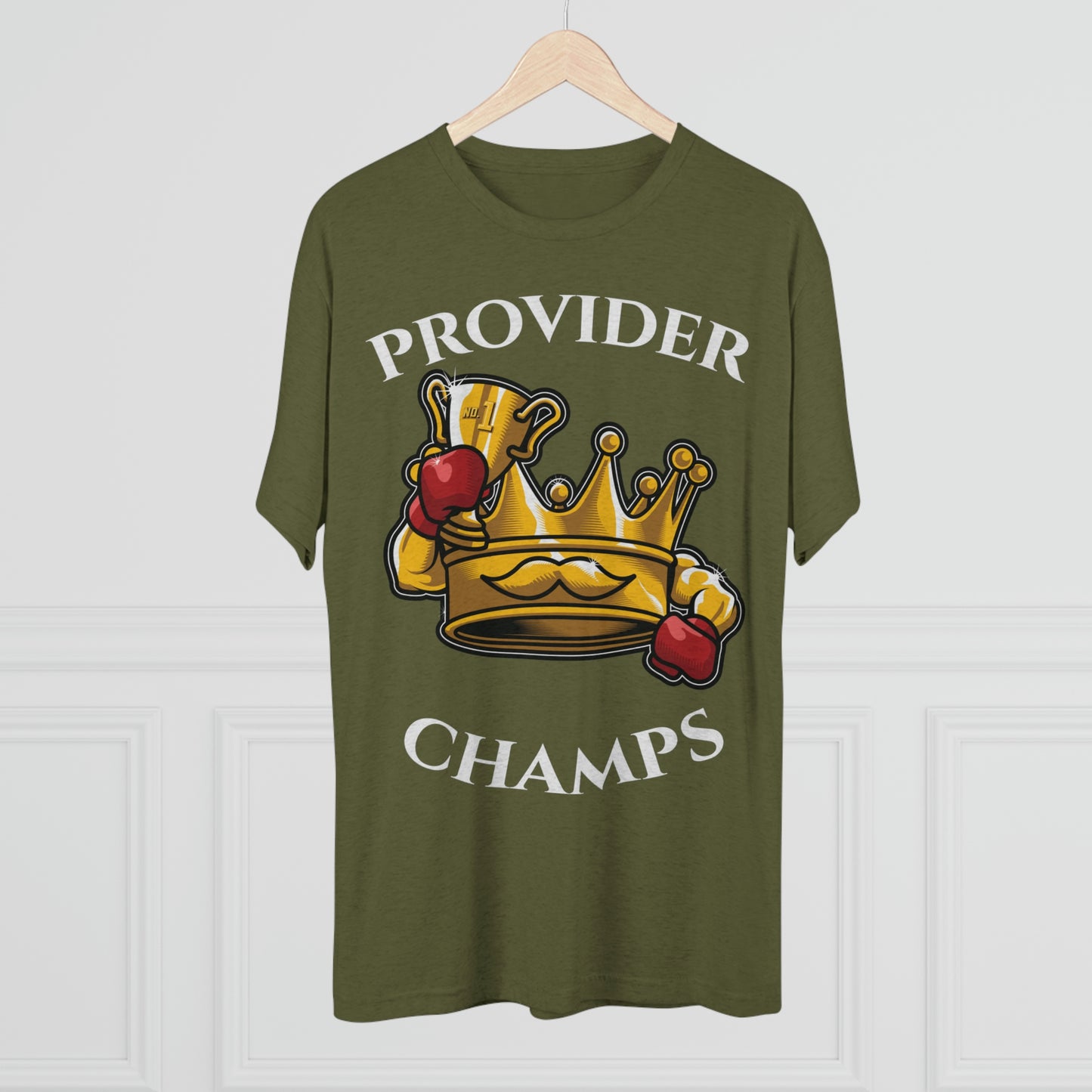 PROVIDER CHAMPS (Alternate Design) - PREMIUM SOFT - Unisex Tri-Blend Crew Tee (Next Level 6010)