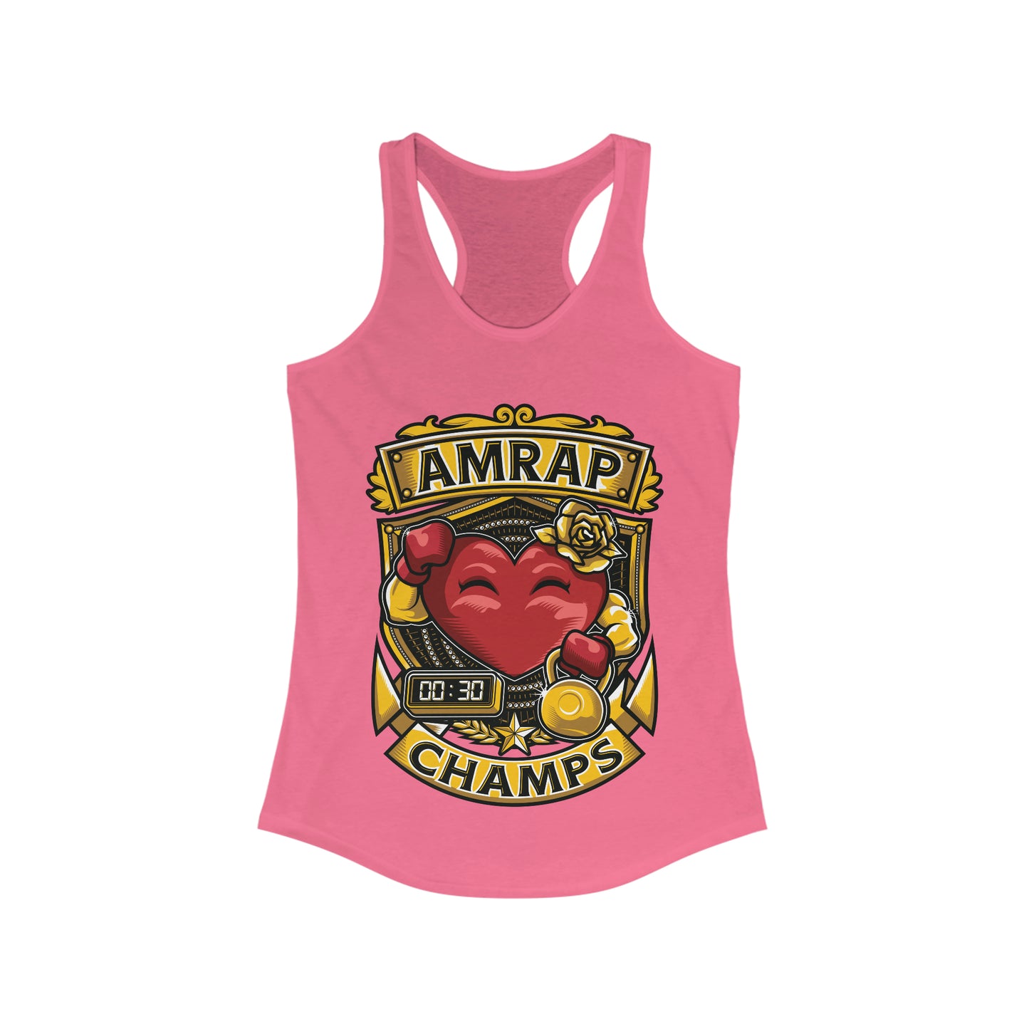 AMRAP CHAMPS - Women's Ideal Racerback Tank