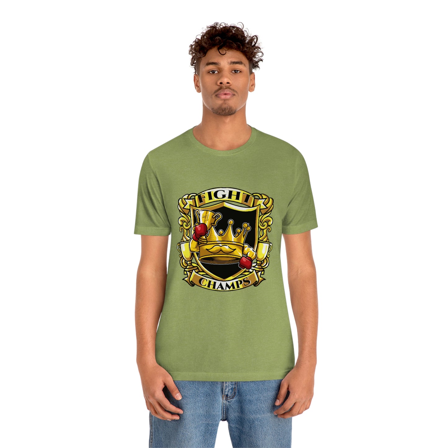 Fight Champs! Unisex Jersey Short Sleeve Tee (Bella+Canvas)