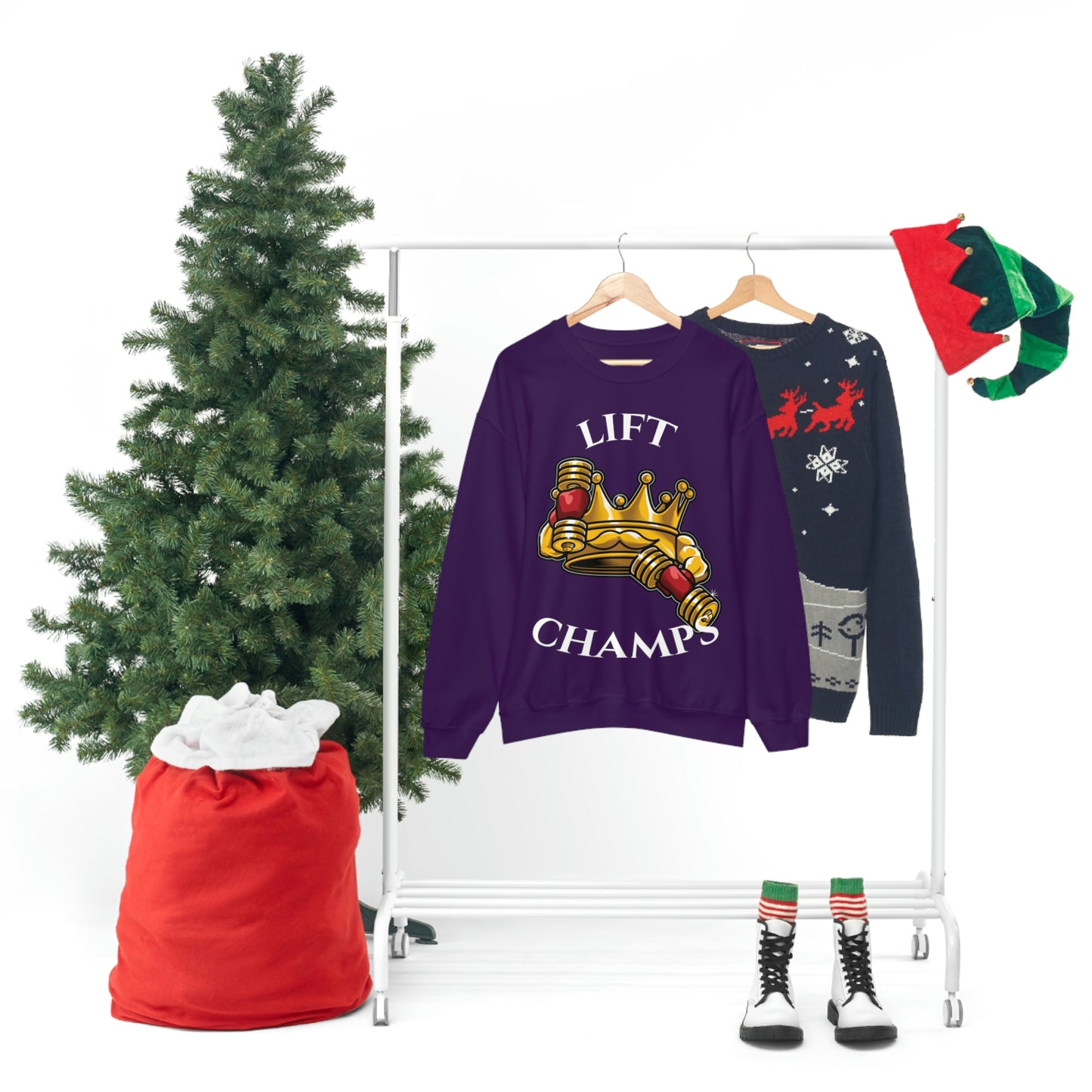 Lift Champs! - Unisex Heavy Blend™ Crewneck Sweatshirt