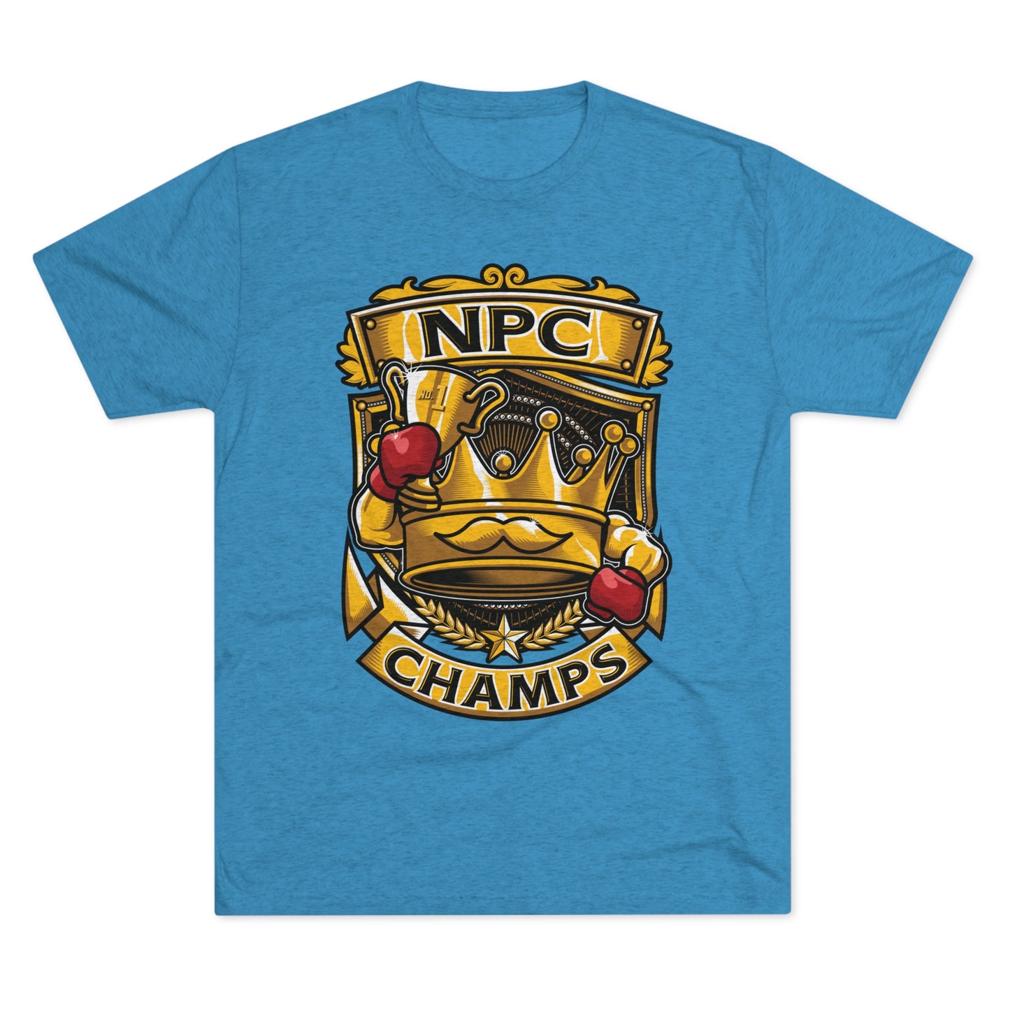 NPC CHAMPS - PREMIUM SOFT - Unisex Tri-Blend Crew Tee (Next Level 6010)