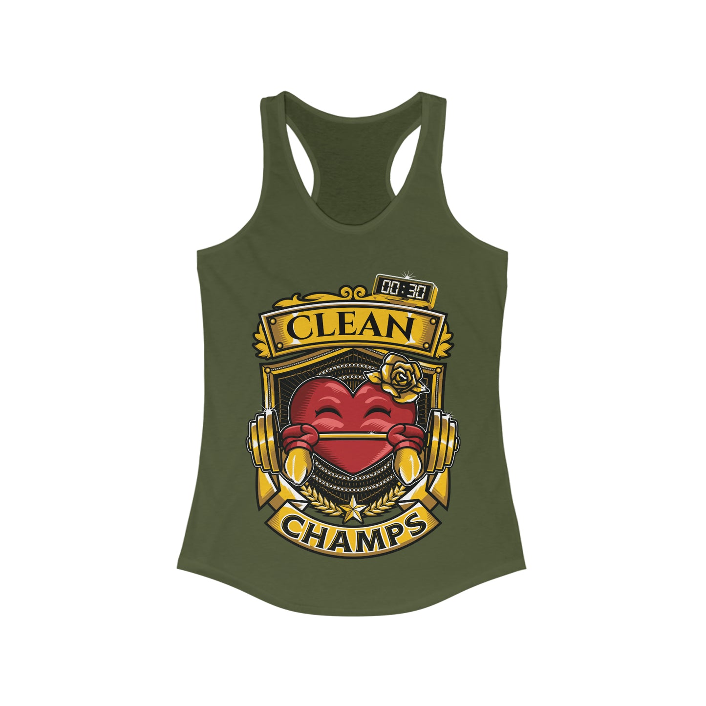 CLEAN CHAMPS - Women's Ideal Racerback Tank