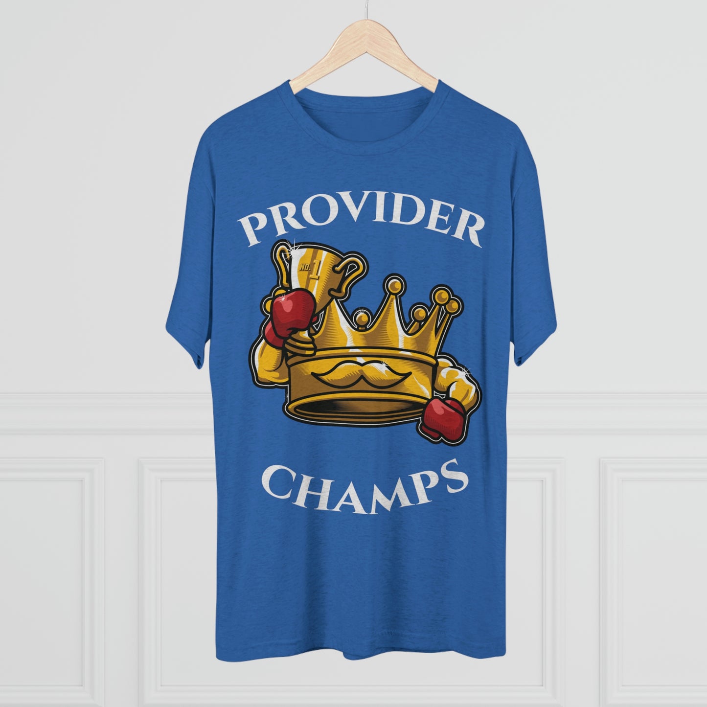 PROVIDER CHAMPS (Alternate Design) - PREMIUM SOFT - Unisex Tri-Blend Crew Tee (Next Level 6010)