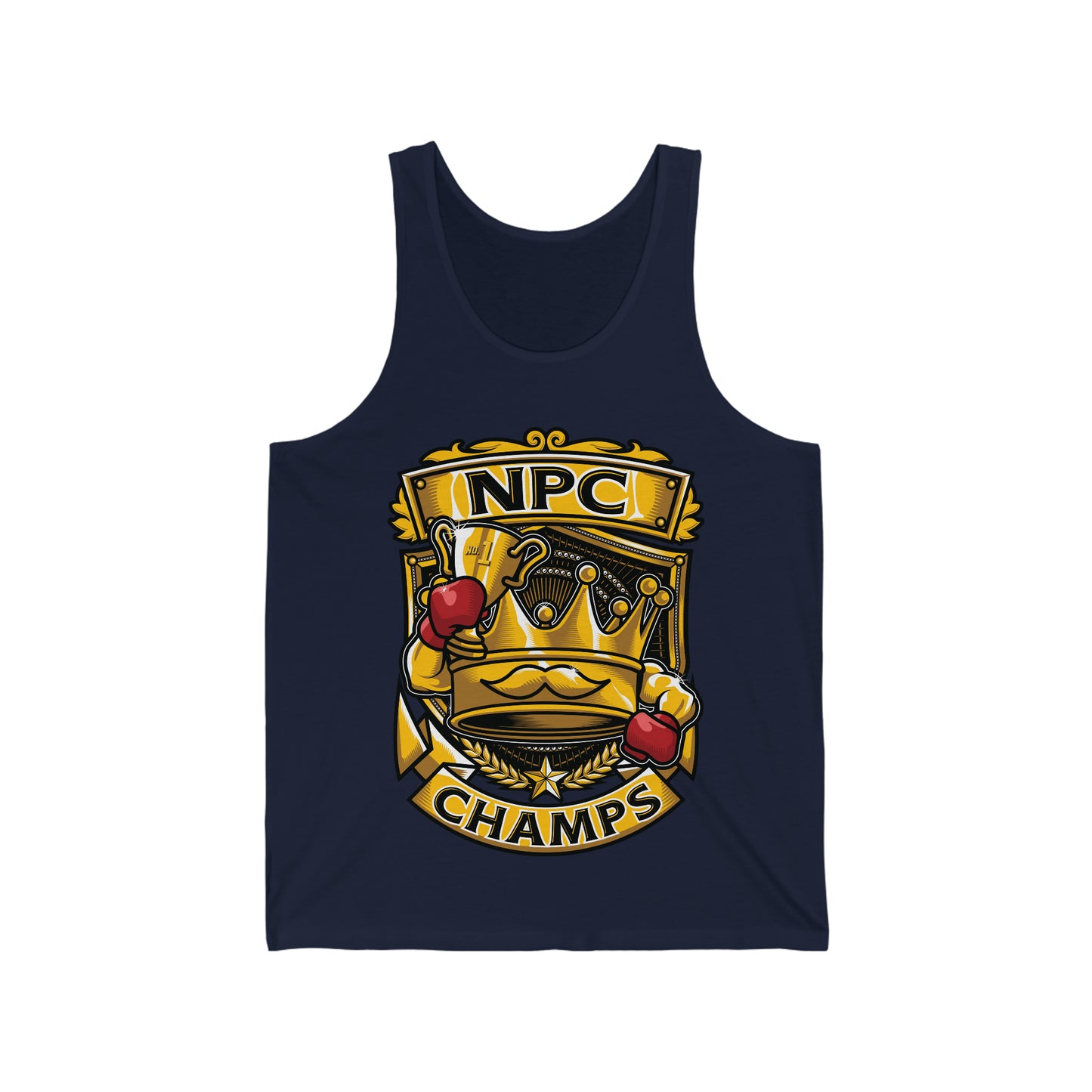NPC CHAMPS - PREMIUM SOFT - Unisex Jersey Tank (Bella+Canvas 3480)