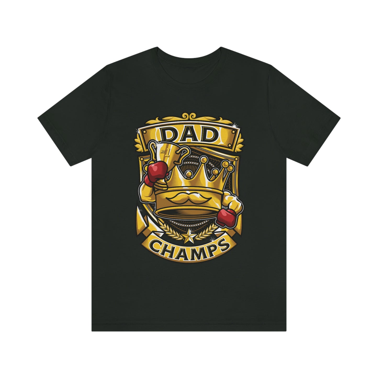 Dad Champs! - Unisex Jersey Short Sleeve Tee (Canvas-Bella)