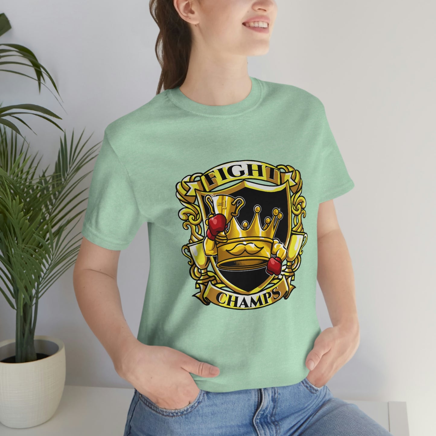 Fight Champs! Unisex Jersey Short Sleeve Tee (Bella+Canvas)