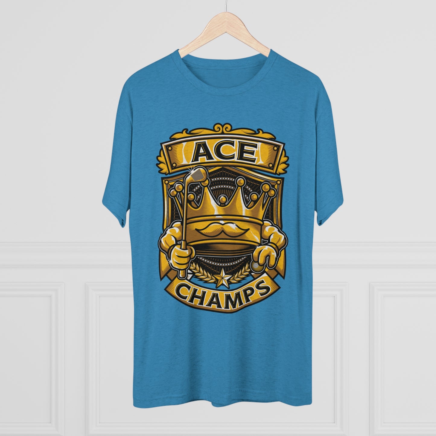 ACE CHAMPS - PREMIUM SOFT - Unisex Tri-Blend Crew Tee (Next Level 6010)