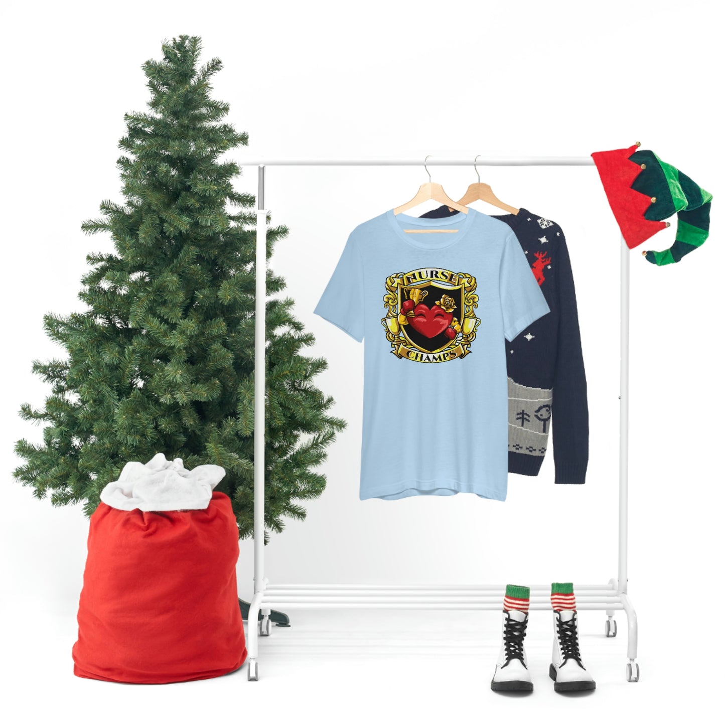 Nurse Champs! - Unisex Jersey Short Sleeve Tee (Bella+Canvas)