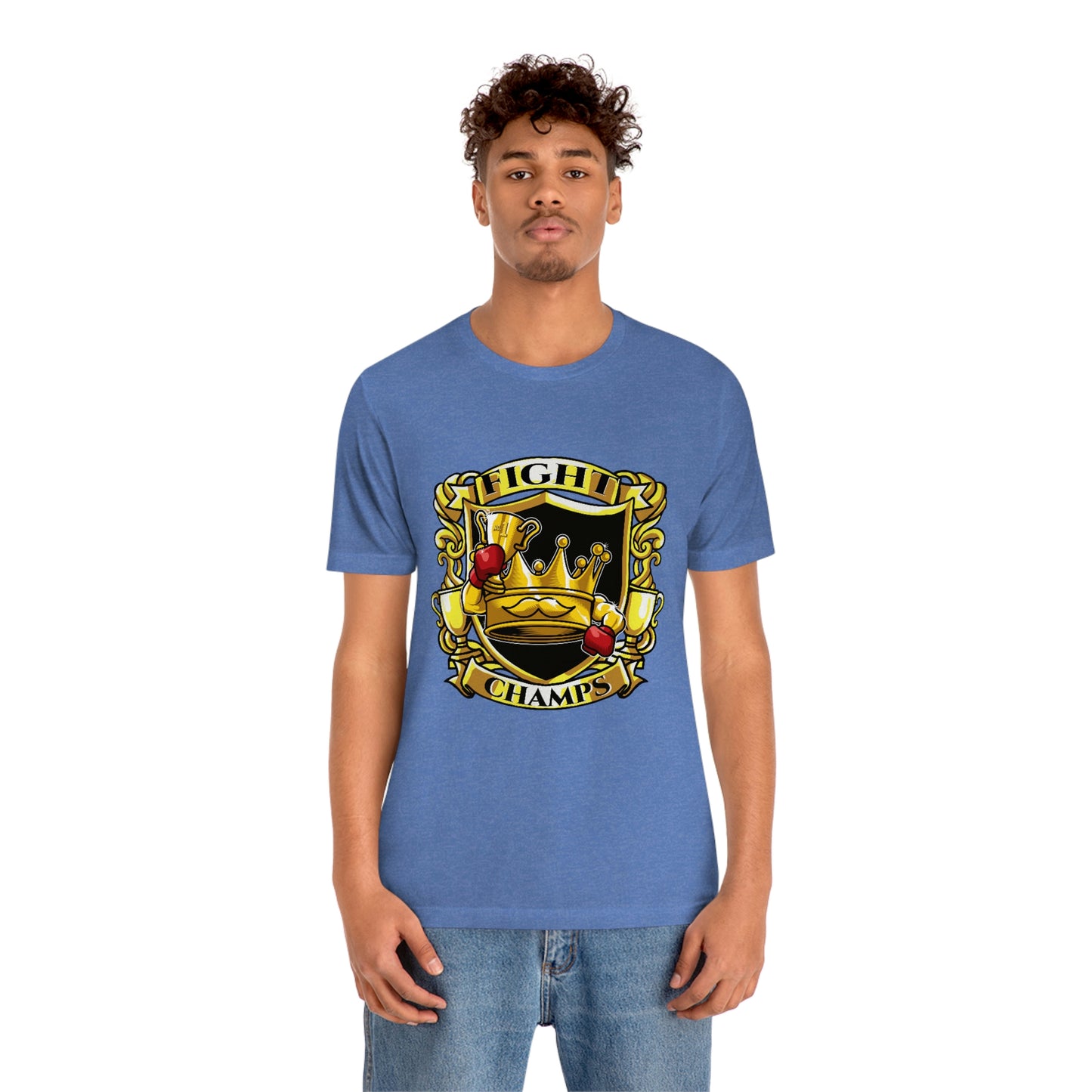 Fight Champs! Unisex Jersey Short Sleeve Tee (Bella+Canvas)