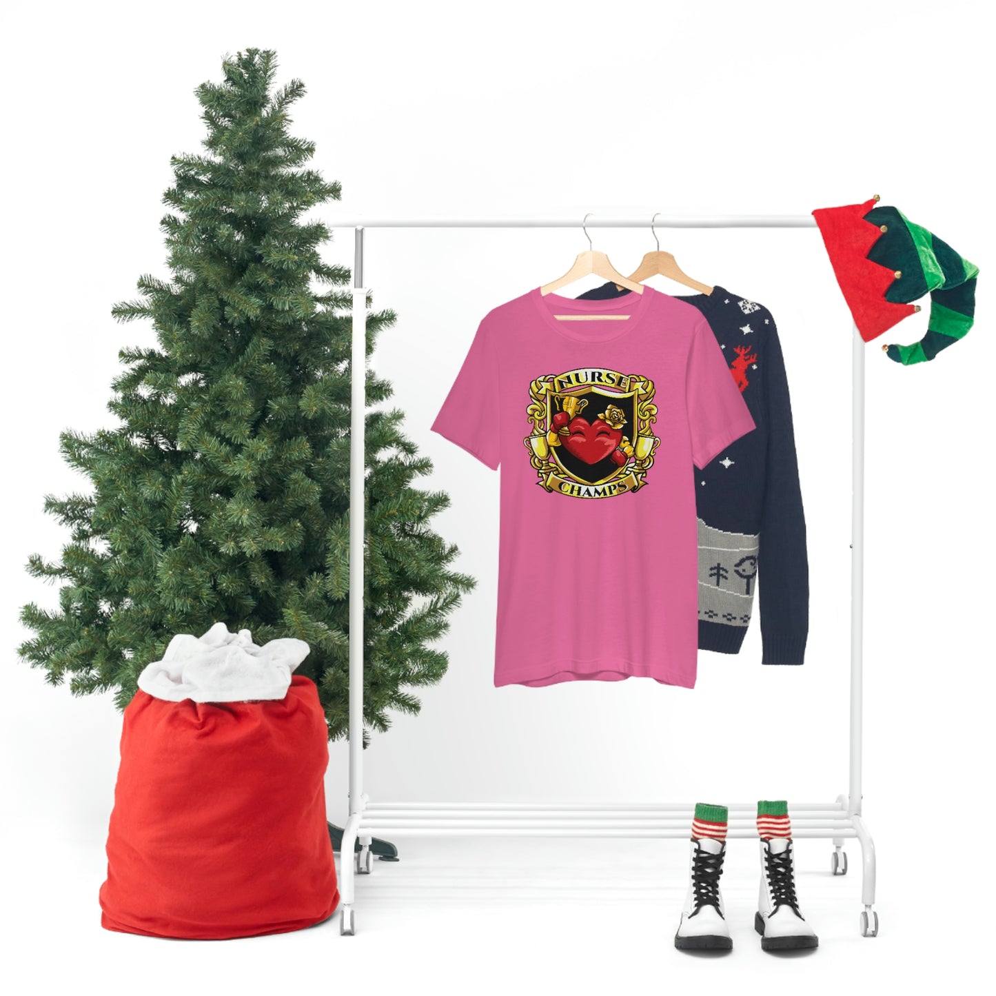 Nurse Champs! - Unisex Jersey Short Sleeve Tee (Bella+Canvas)