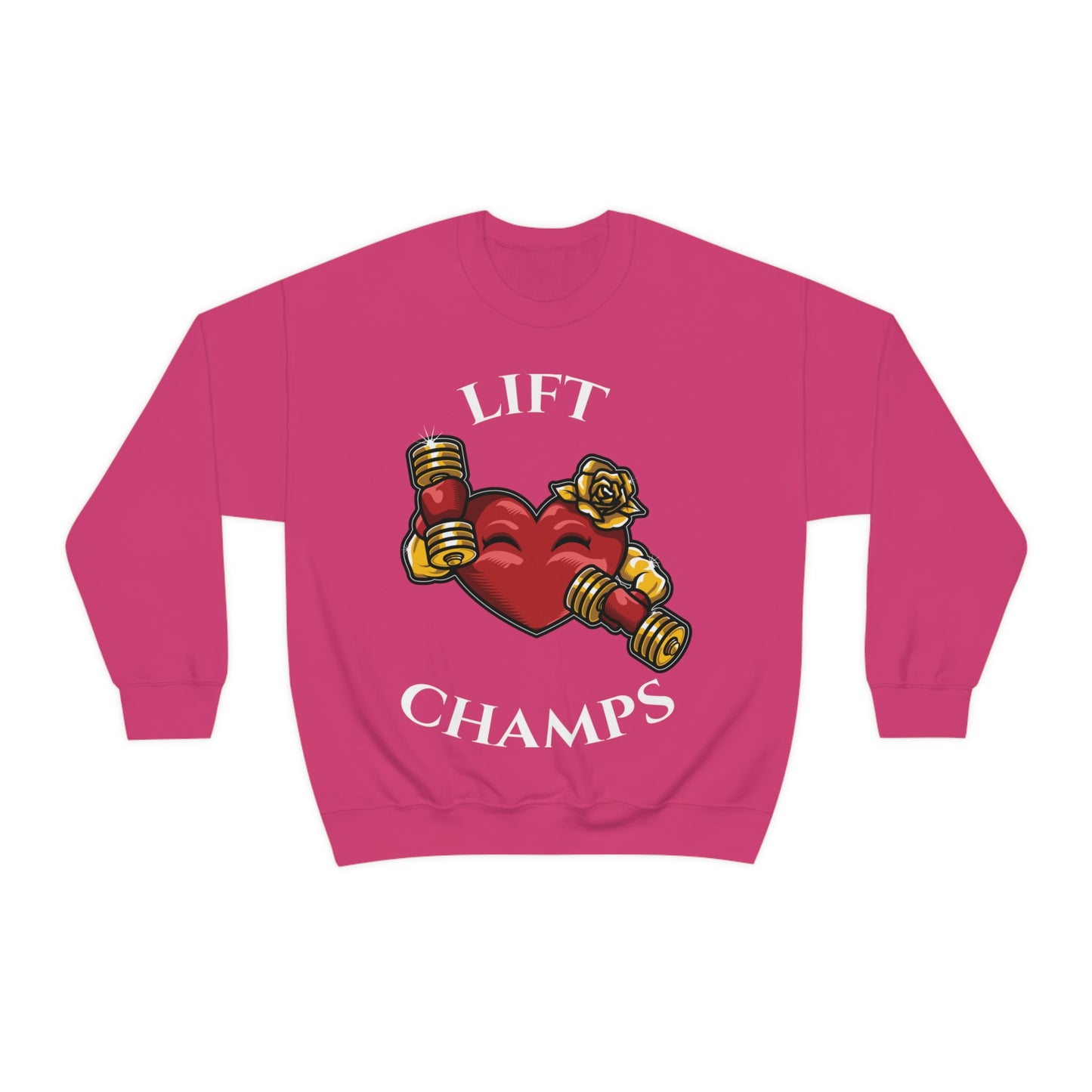 Lift Champs! - Unisex Heavy Blend™ Crewneck Sweatshirt