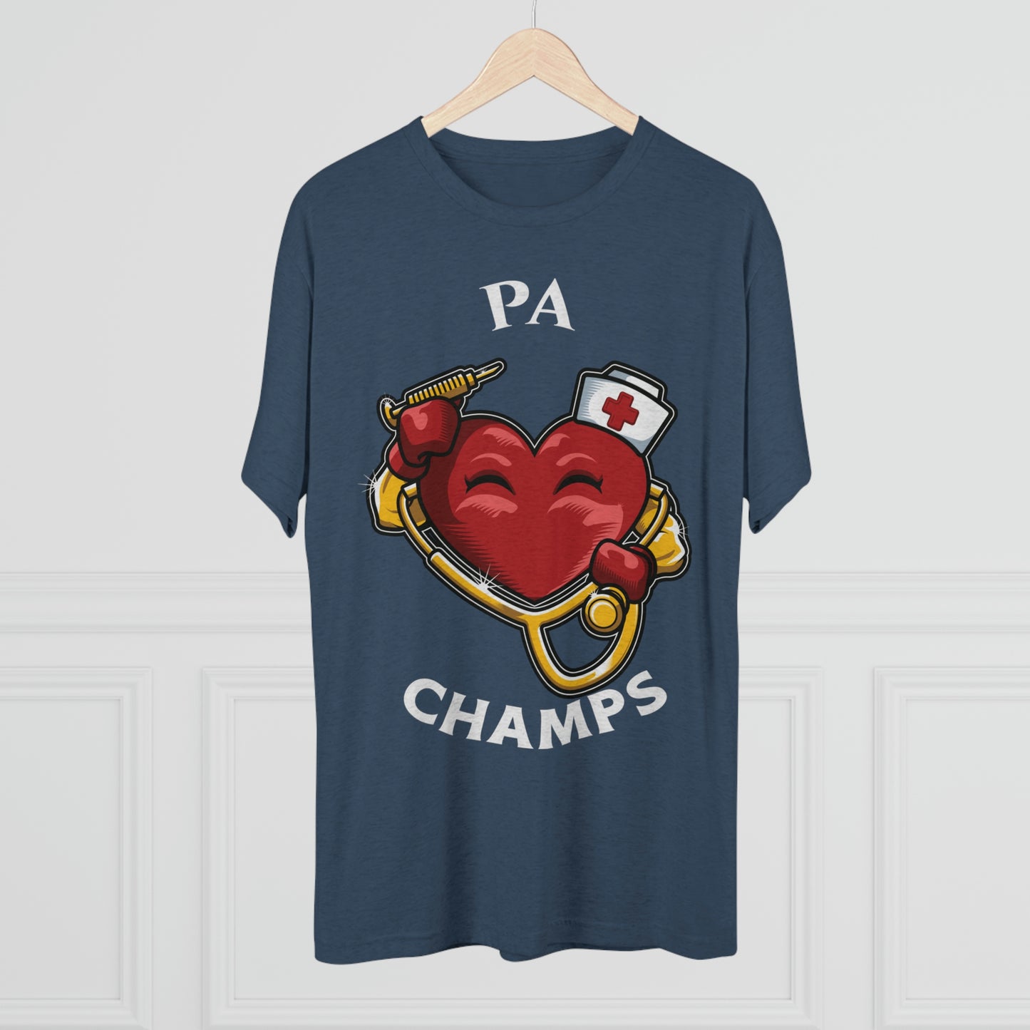 PA CHAMPS - PREMIUM SOFT - Unisex Tri-Blend Crew Tee (Next Level 6010)
