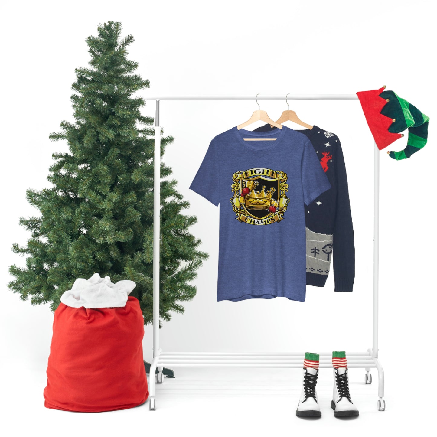 Fight Champs! Unisex Jersey Short Sleeve Tee (Bella+Canvas)